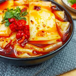 鲜马铃薯粉湿流汁宽粉条火锅粉甘肃特产定西宽粉正宗土豆粉3袋装