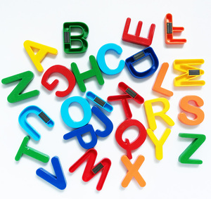 包郵兒童早教玩具磁性字母數字磁力貼磁釘英文字母全套塑料冰箱貼