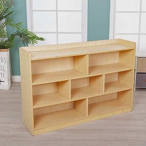 幼儿园柜儿童收纳柜储物柜玩具柜区域收纳架书包柜蒙氏教具柜定制