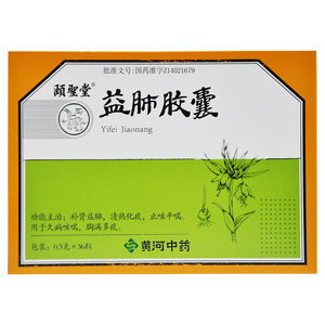 补肾益肺清热化痰止咳平喘胸满多痰久病咳喘益肺胶囊 黄河中药大药房