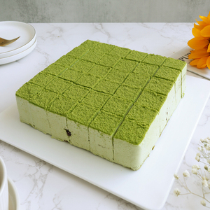方形抹茶红豆慕斯蛋糕冷冻乳酪商用动物奶油下午茶甜品西式糕点心