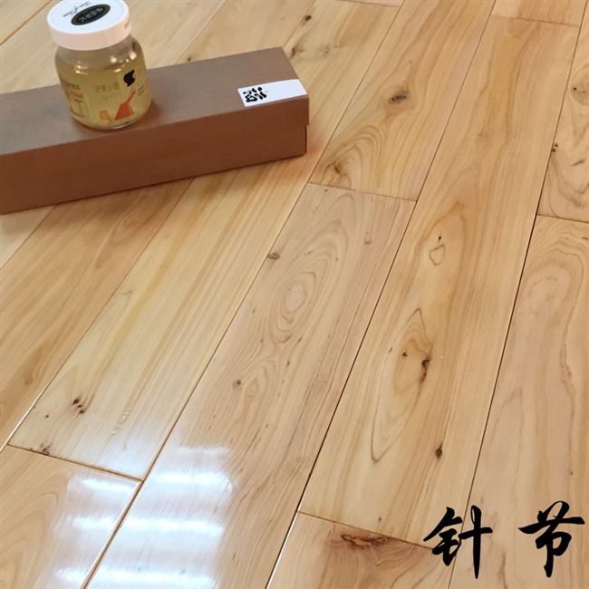 无节实木地板