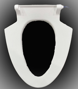 全新惠达hde1105智能马桶配件加热感应座圈智能座便器坐圈总成