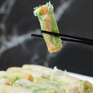 日式海草卷海藻丝裙带菜春卷特色油炸点心小吃速冻半成品冷冻食品