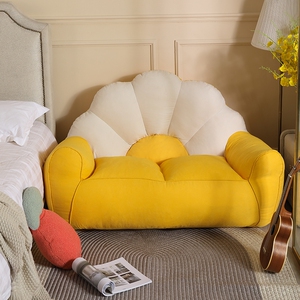 小型沙发卧室里的迷你租房用宿舍服装店懒人单人可躺榻榻米豆袋