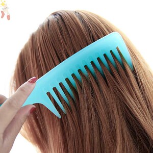 大齿梳子女士专用长发 宽齿梳网红款梳头女 宽卷发梳烫发打理神器