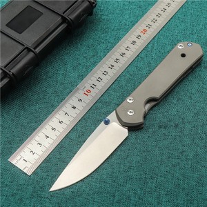 克里斯夫复刻21大沙折叠刀m390粉末钢钛合金锋利户外露营口袋军刀