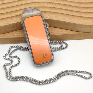 zippo透明保护套子软壳vazo电子器烟杆收纳盒挂脖挂绳挂链项链子