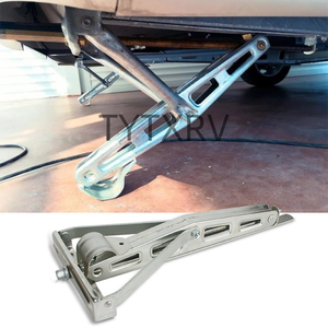 房车改装配件拖挂房车驻车支腿拖挂车支撑脚收缩脚旅居拖挂千斤顶
