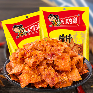 步步为赢片片香100克儿时怀旧零食休闲麻辣豆皮零食小吃湖南特产