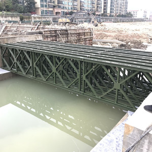 贝雷片321型贝雷片钢桥钢便桥贝雷销支架螺栓骑马螺栓桥梁槽钢