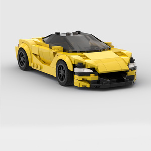 moc适用乐高 8格车赛车 speed系列迈凯伦720s 益智拼装积木零件包