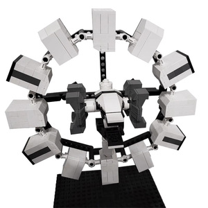 适用乐高MOC 永恒号空间站星际 穿越环形飞船太空拼装积木模型