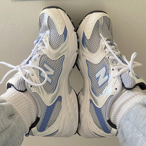 new balance 新百伦nb530钢蓝男女跑步鞋张子枫同款运动鞋mr530kc