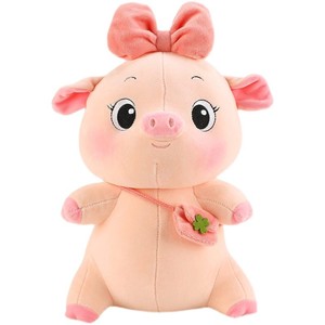 情侣贝贝猪公仔毛绒玩具小猪玩偶背包压床布娃娃抱枕w生日礼物女