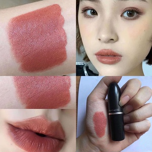 mac/魅可光亮壳子弹头哑光口红813 mocha 摩卡奶茶色温柔气质唇膏