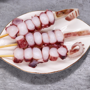 章鱼足粒八爪粒串冷冻章鱼须串油炸烧烤串关东煮香辣水产海鲜袋装