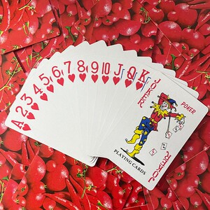 扑克牌旺胜小辣椒30副红红火火家庭娱乐便宜斗地主棋牌室专用纸牌