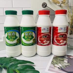 伊利益消原味红枣桶酸奶450g*5/8桶装风味发酵乳益生菌冷藏包邮