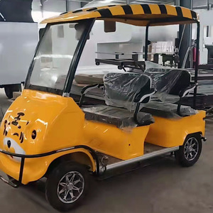 小巴士景区观光车旅游车四座电瓶车可定制车型代步车