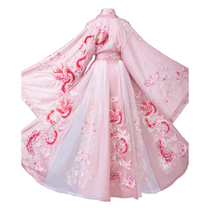 清欢纪汉服原g创烛九阴重工刺绣男女cp晋制齐腰襦裙6米摆 现货秒