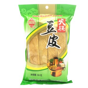 侠福油豆皮干豆腐皮150克*5包火锅油豆皮可油炸凉拌