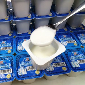 辉山简单酸奶图片