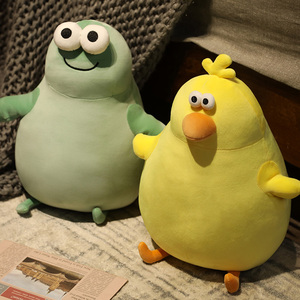 搞怪不倒翁公仔 超软撒气娃娃 表情包玩偶 个性抱枕靠垫 情侣礼物