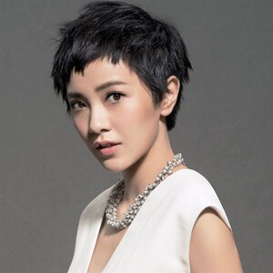 郭采洁假发狗啃刘海女生蓬松个性帅气超短发露额头知性短假发