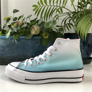 star/匡威1970s新年虎年限定渐变蓝水晶底男女高帮帆布鞋173127c