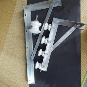 老式葫芦高低压绝缘瓷瓶陶瓷珠拉线固定陶瓷通电线路光纤角铁架