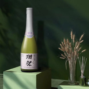 獭祭45纯米大吟酿"香槟"清酒 气泡酒浊酒 同城闪送咨询客服