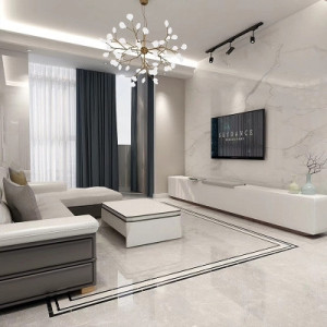 打线地砖走边线条1508地板砖走廊过道客厅波.现代轻奢波导线瓷砖