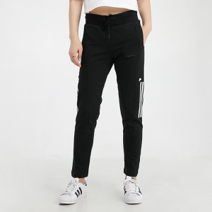 adidas阿迪达斯女裤2020秋季新款蛋黄哥针织小脚裤运动长裤gl7240