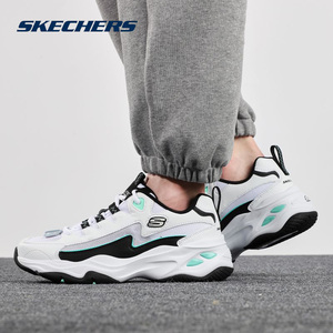 skechers斯凯奇男鞋熊猫鞋2021夏季新款厚底老爹鞋休闲鞋894006