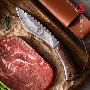 内蒙古手把肉小刀吃肉刀锋利厚实切肉割肉削肉牛排刀手扒肉专用刀