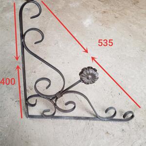 熟铁中式大门铁艺配件角花花铁y花铁艺f凉亭角花装饰铸角落铸铁角