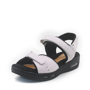 mileno/米莲诺夏季新款牛皮厚底女凉鞋休闲舒适妈妈鞋f192510