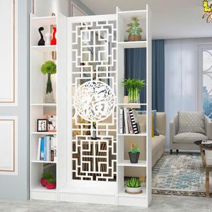 正对门口的玄关柜入门入户门进户门客厅卫生间洗手间厕所隔断屏风