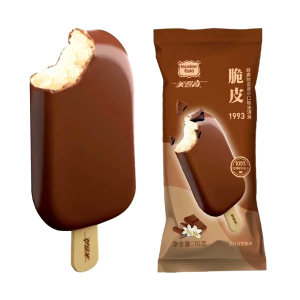 美登高经典香草脆皮巧克力冰淇淋比利时进口纯可可脂厚皮童年记忆