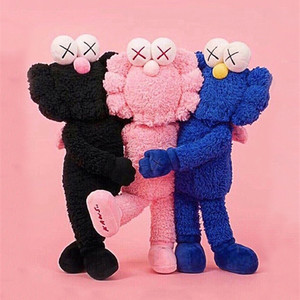 kaws公仔bff联名芝麻街毛绒玩具超大号娃娃玩偶摆件装饰品礼物潮