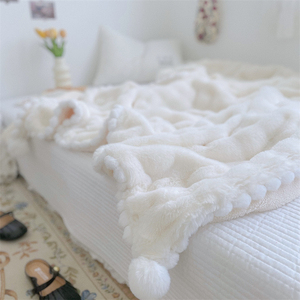 特别︱糯米团子︱毛毯冬季加厚盖毯高级感沙发毯子午睡客厅床上用