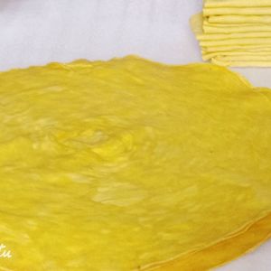 唐山玉田特产手工制作绿豆淀粉大饹馇搁着咯吱隔着真空6张包邮
