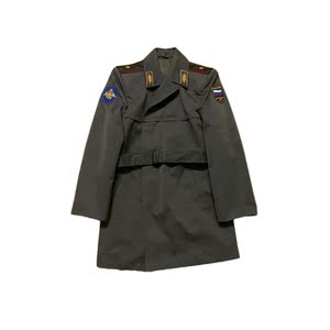 俄罗斯俄军94条例 战略导弹将官少将常服风衣