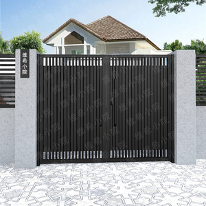 大门别墅庭院院栏门民宿单双z大小防盗门农村进入户花栅园子门