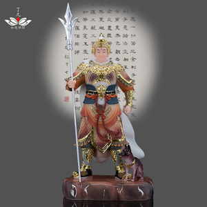 二郎神杨戬神像华光大帝道家护法家居供奉二郎显圣真君菩萨佛像