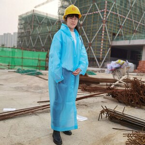雨衣外套工程建筑工地工人工作户外加厚男女通用轻便非一次性雨披