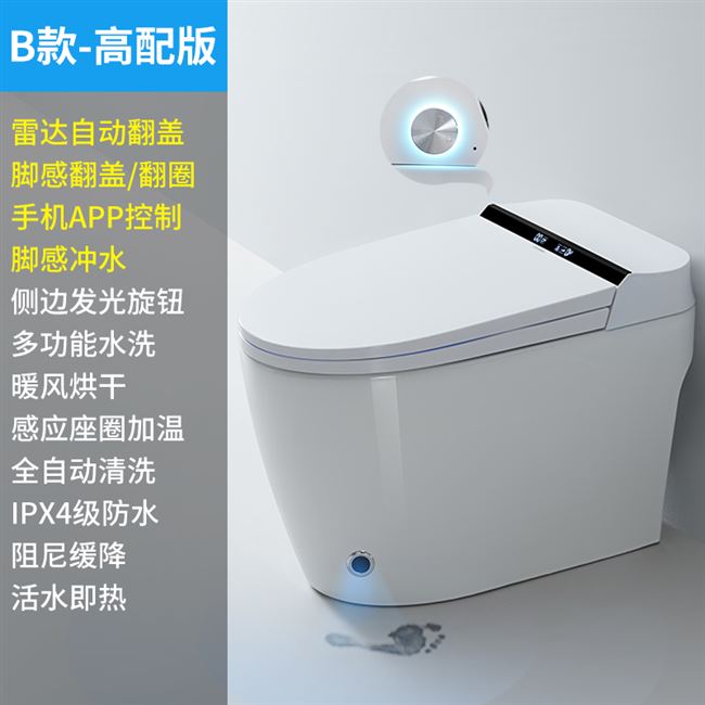 欧洲进口代欧派尚磁全自动智能马桶无水箱即热一体式电动坐便器全