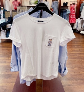 拉夫劳伦polo ralph lauren女生短袖小熊t恤