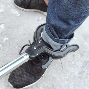 防暴钢叉学校幼儿园保安门卫室伸缩抓捕安保反恐防身器材防爆脚叉